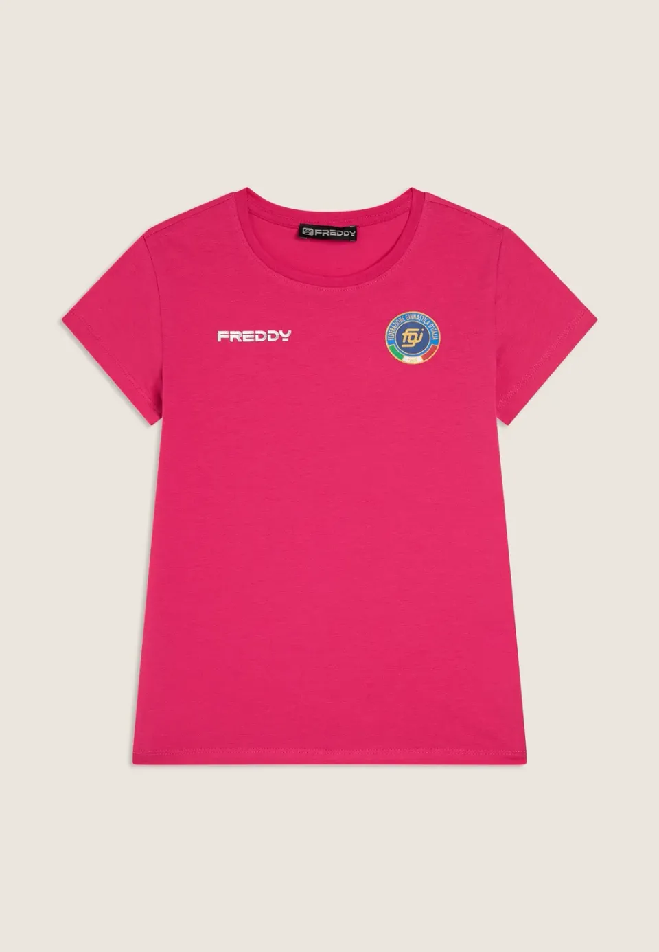 Freddy FGI Mädchen T-Shirt Beetroot Stretch Offiziell