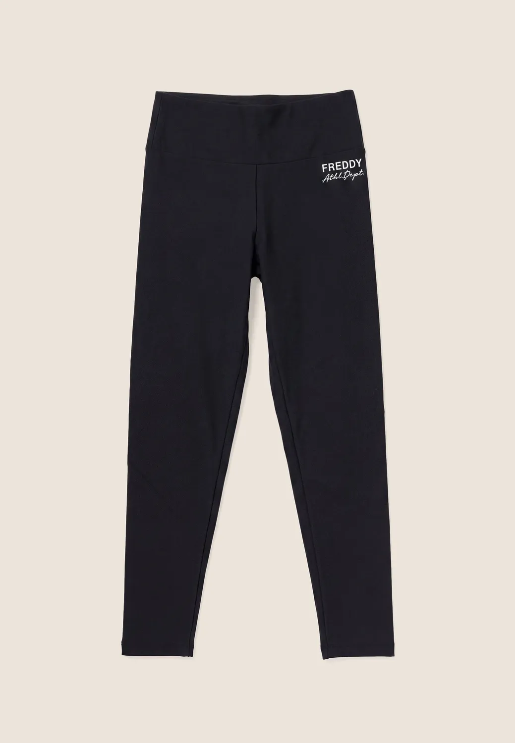Freddy Vita Alta 7/8 Leggings Schwarz hoher Bund