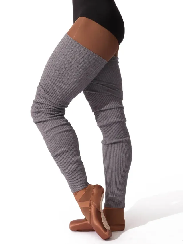 Capezio Class CK10953W Legwarmer 91 cm Schwarz Strick