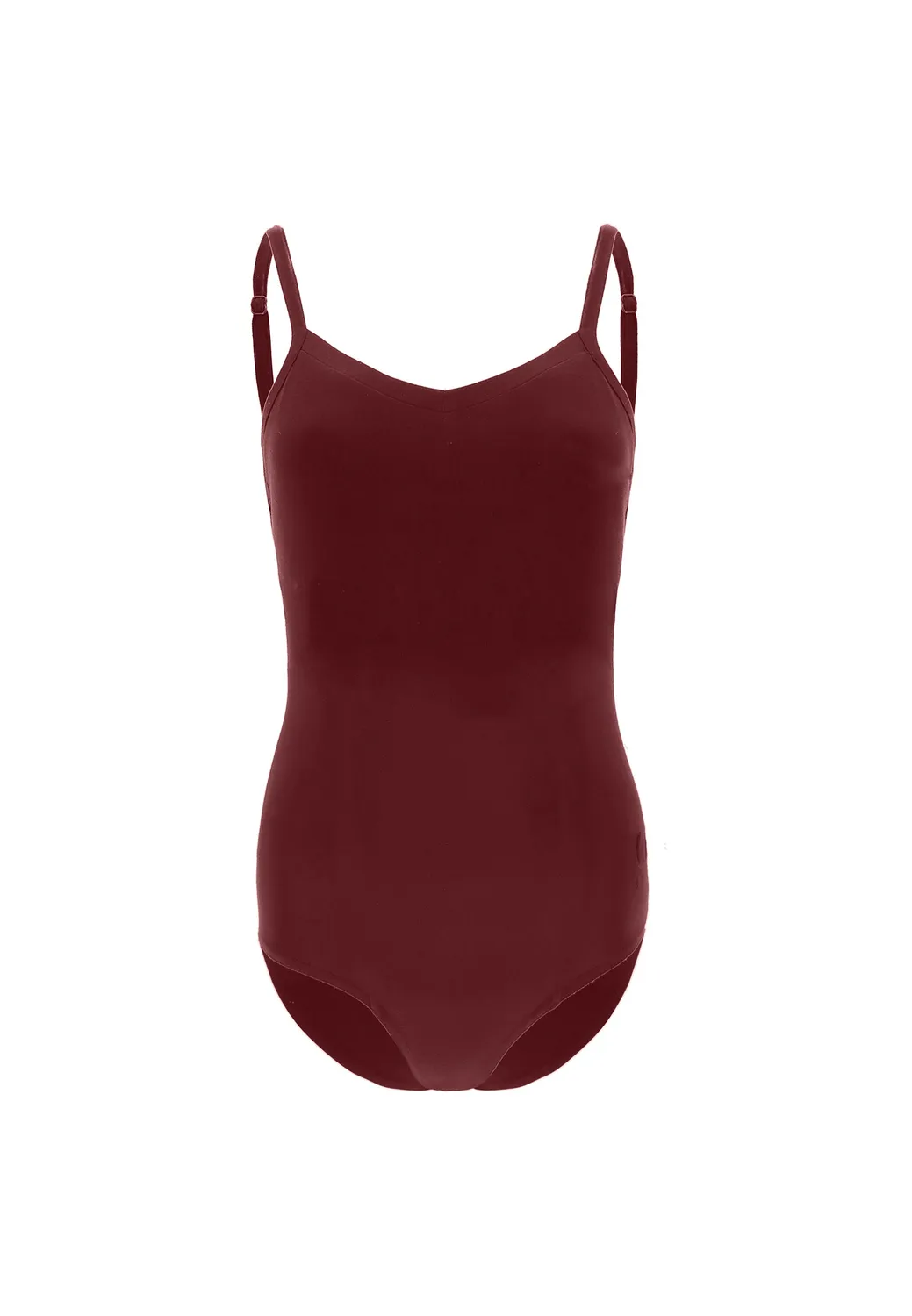 Freddy Dance Body Ballettbody Bordeaux Baumwoll-Stretch