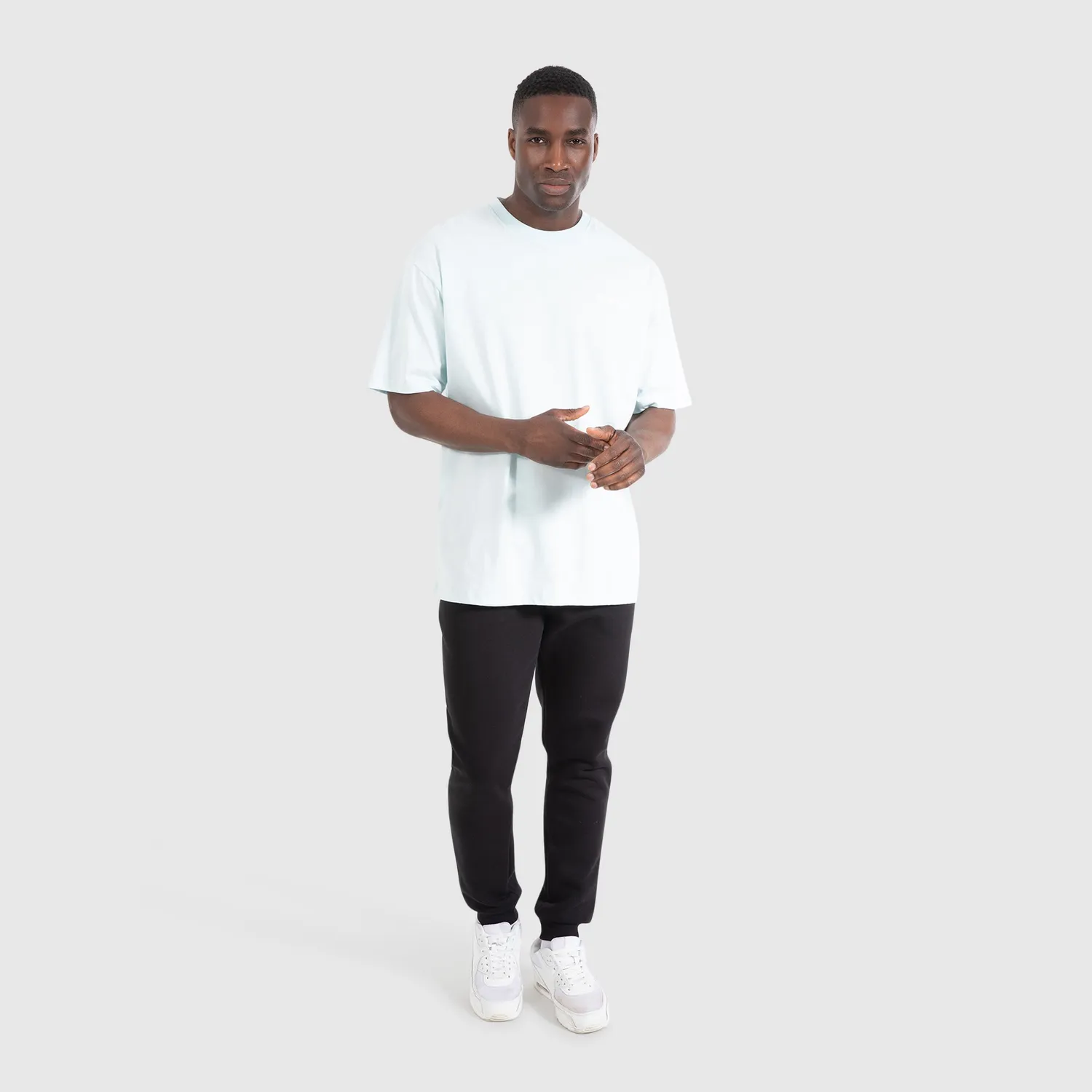 Smilodox Sorea Aldin Jogginghose Herren Schwarz Baumwolle