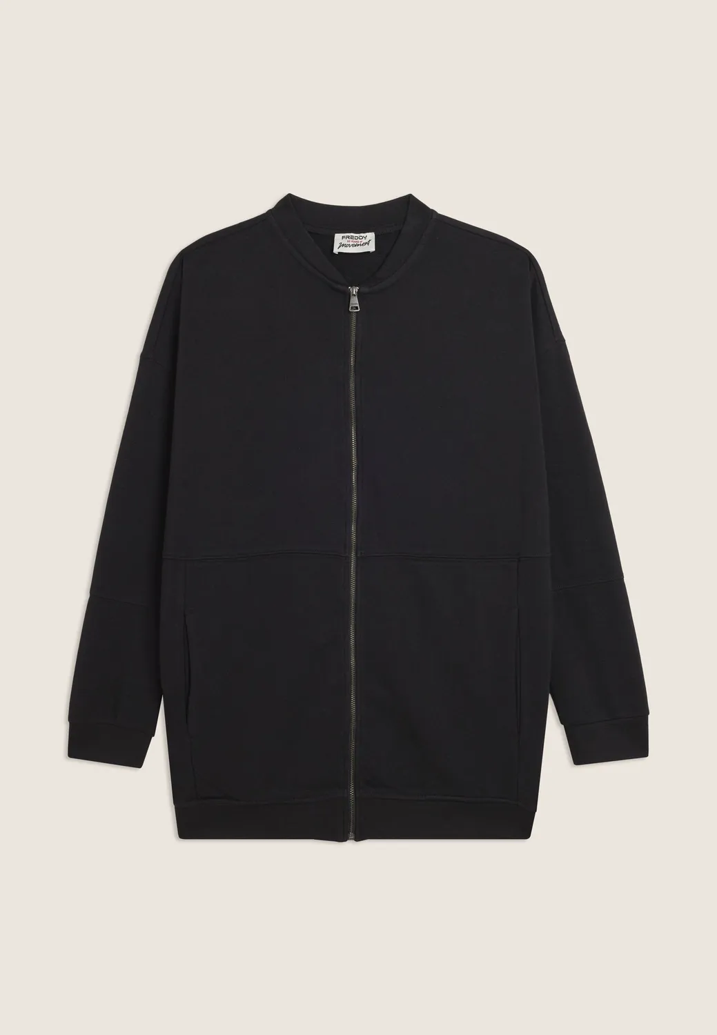 Freddy Feel the Flow Hoodie Oversize Schwarz Small
