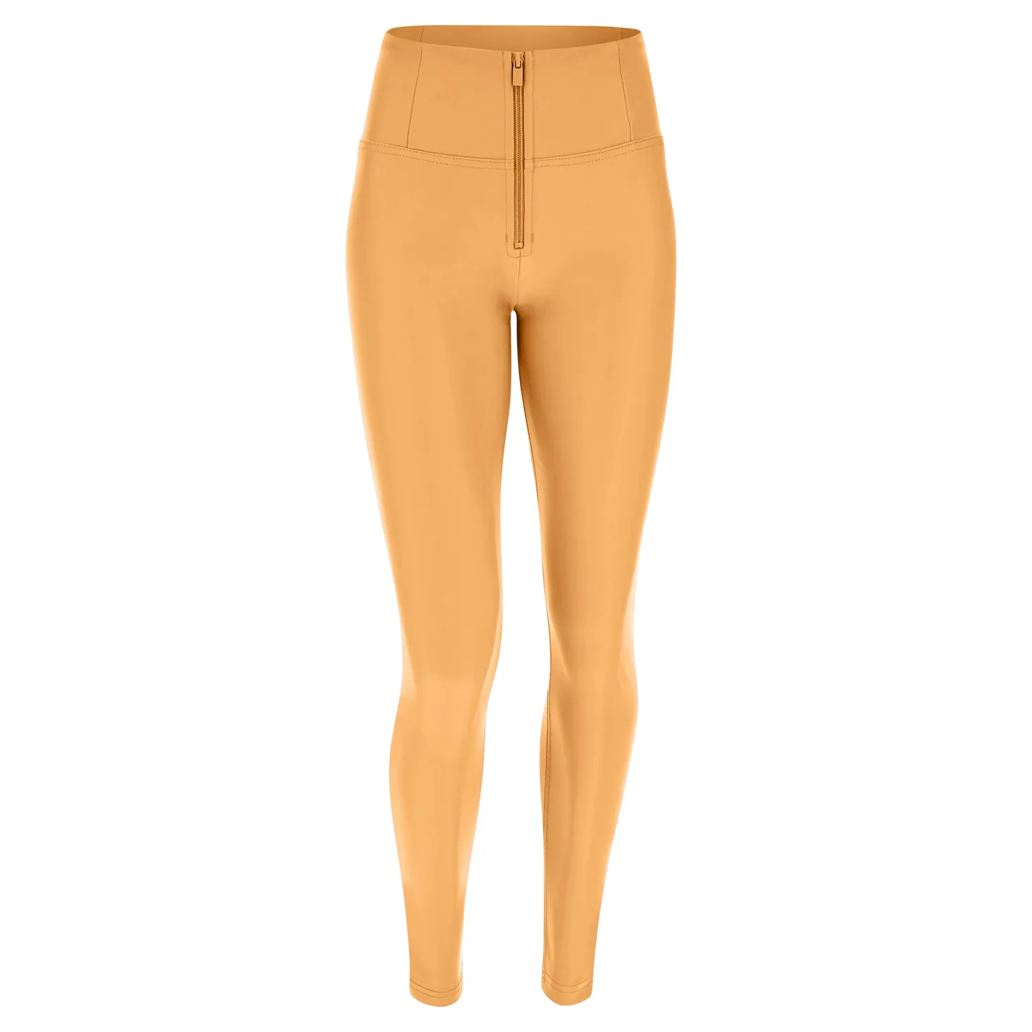 Freddy WR.UP Skinny Push-up Hose Kunstleder Schwarz