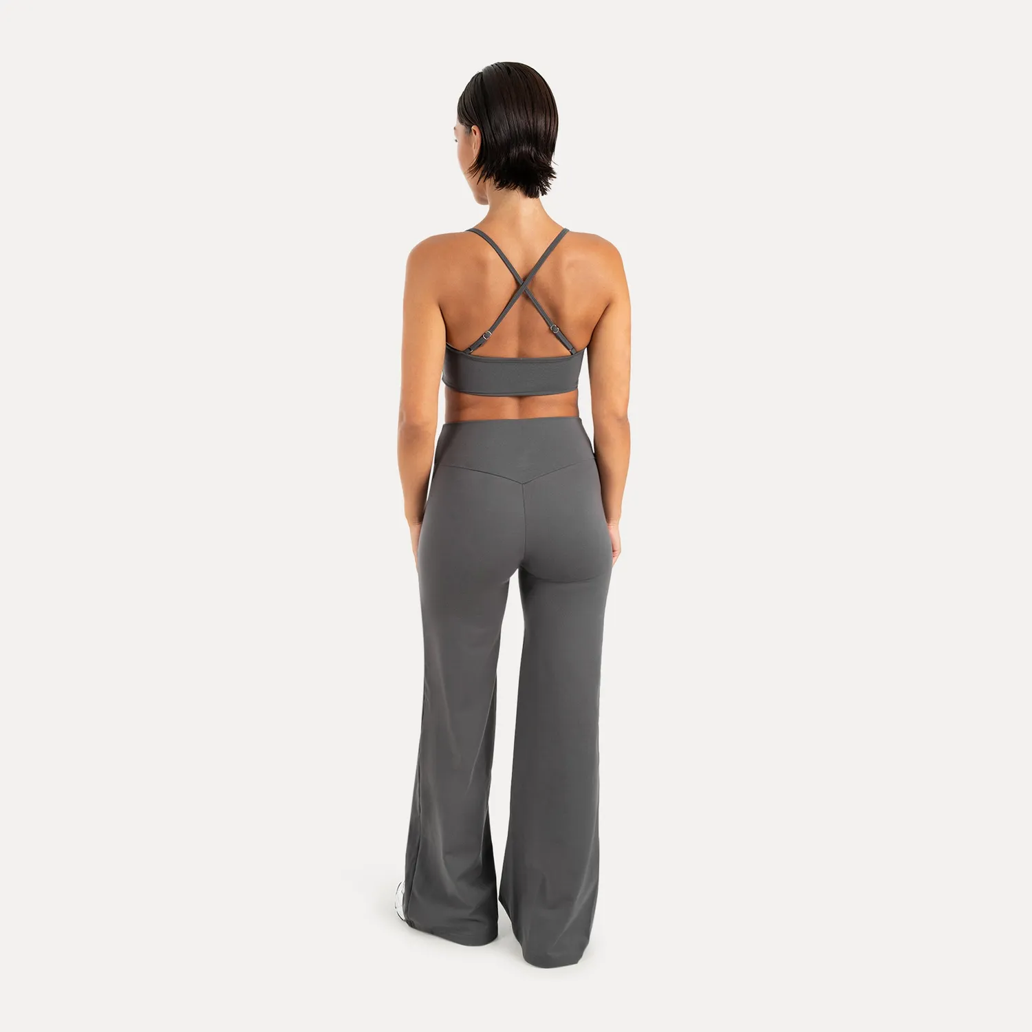 Smilodox Sorea Suvi Sport BH Damen Schwarz Slim Fit
