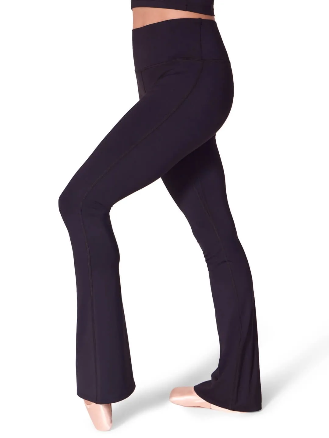Capezio Soft Elegance EL112W Flare Leggings Schwarz