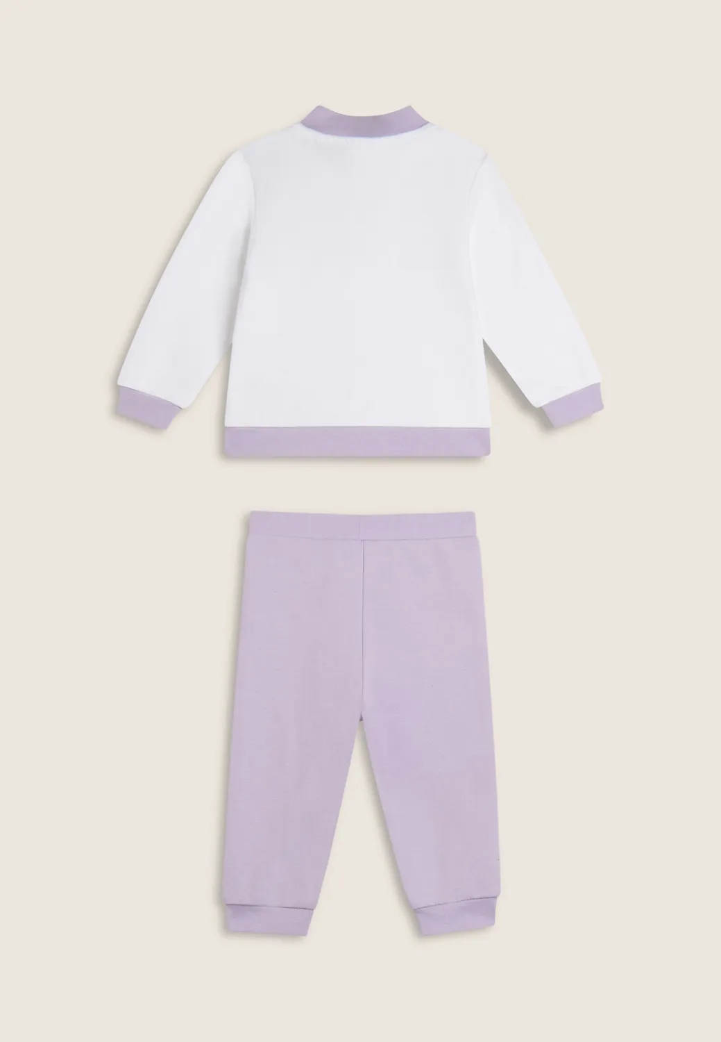 Freddy Baby Jogginganzug Baumwolle Rosa 2-teilig weich
