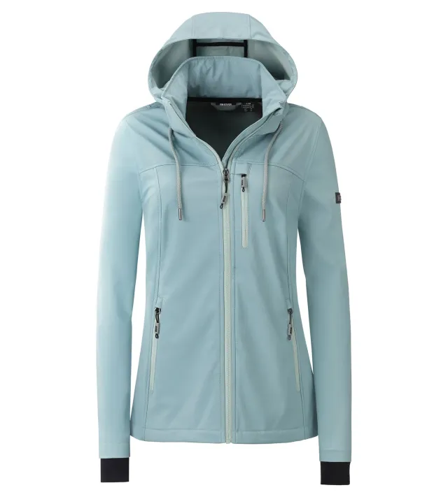 LPO Silia 2 Softshelljacke Damen petrol winddicht