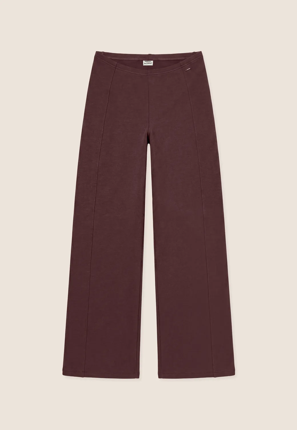 Freddy Slim Wide Leg Sweathose schwarz Modal