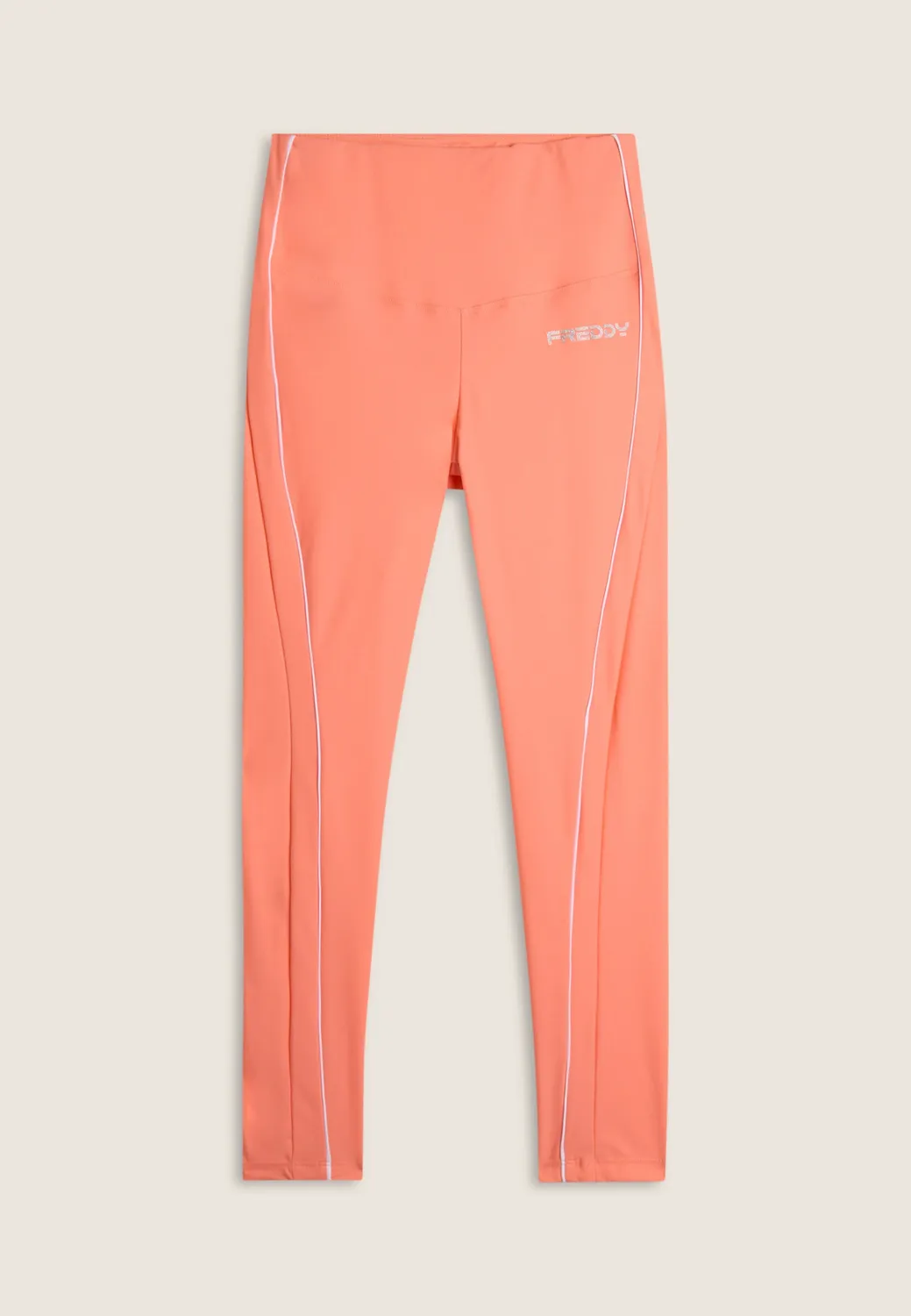 Freddy 7/8 Dance Leggings Schwarz Hoher Bund Glanz