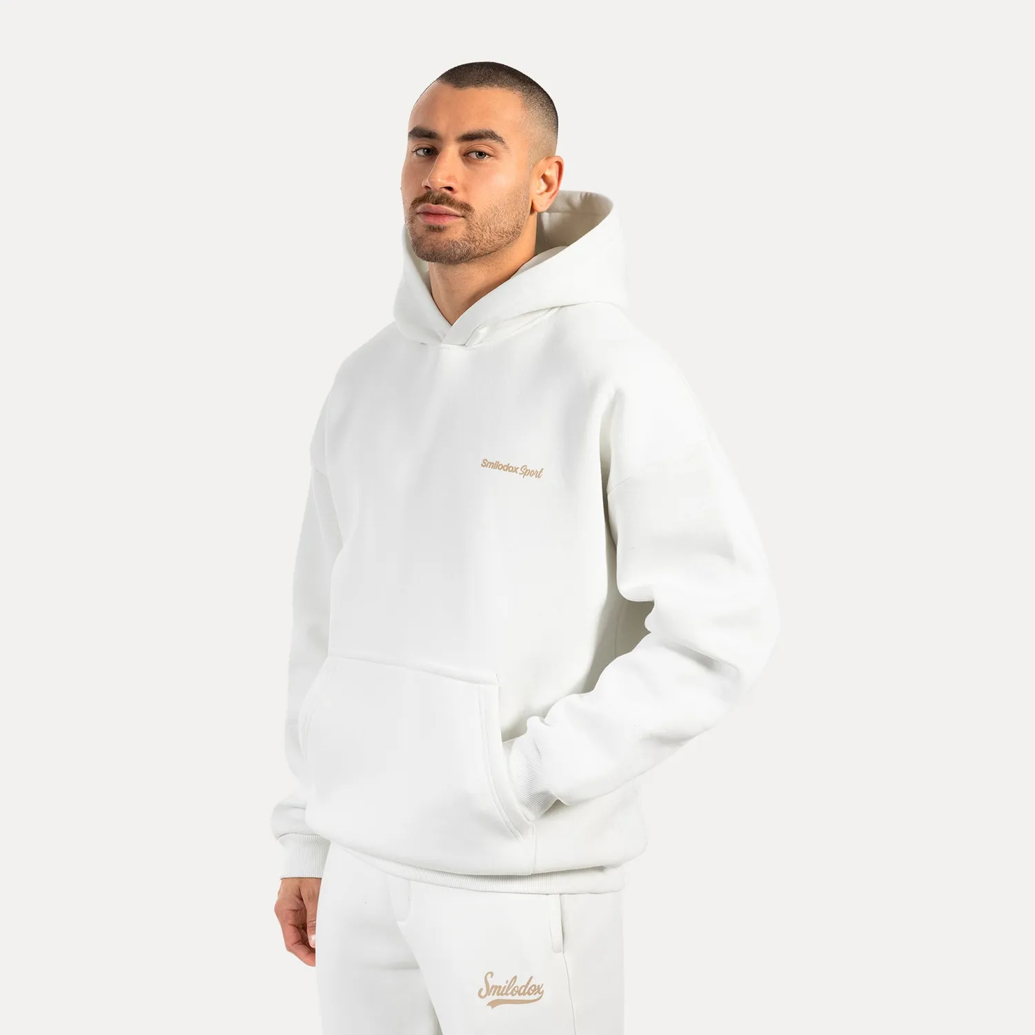 Smilodox Tamio Hoodie Schwarz Oversize