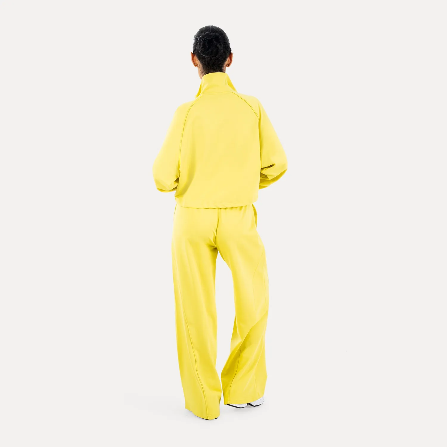 Smilodox Ylena Jogginghose Schwarz Wide-Leg