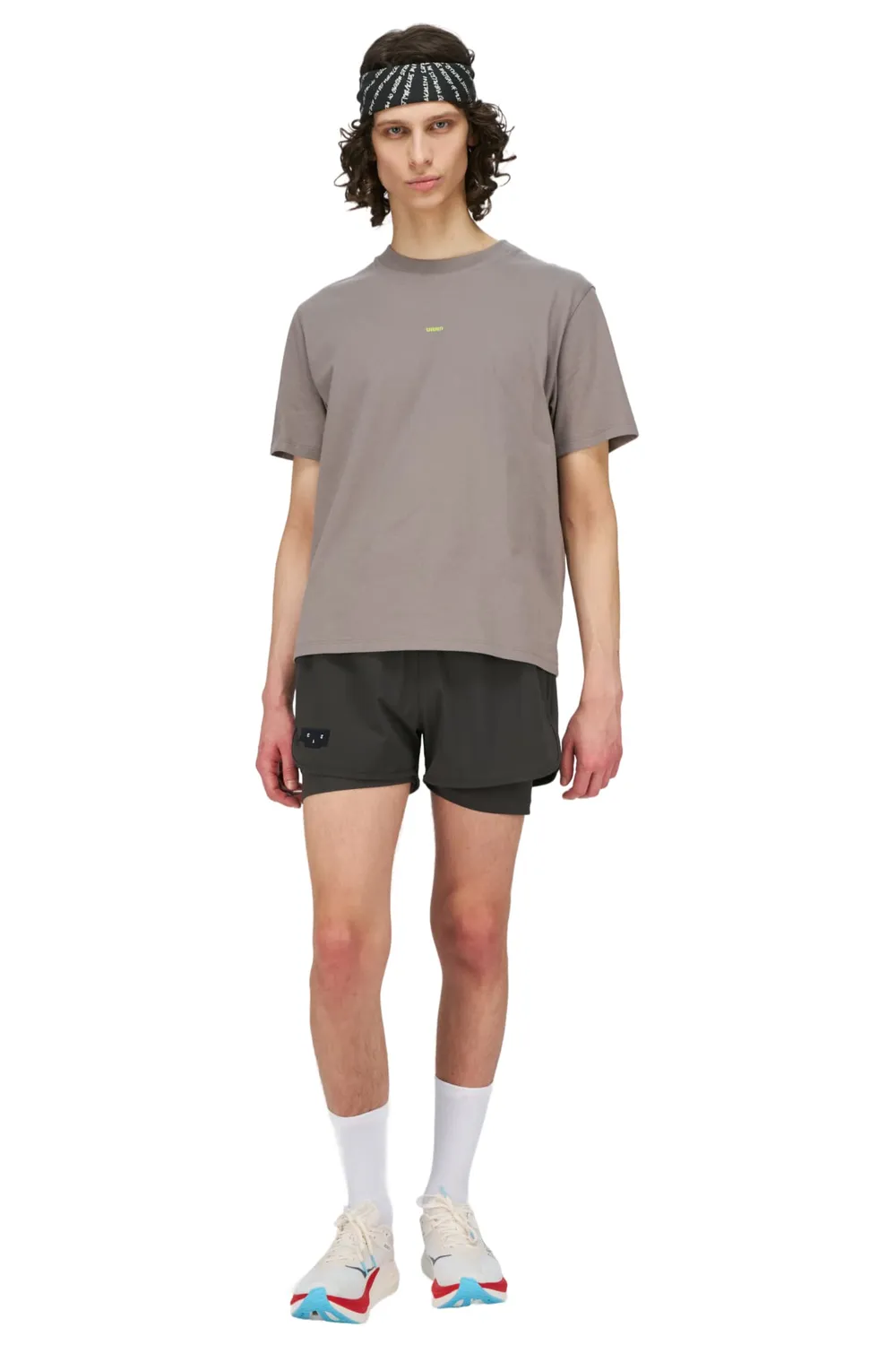 UNNA Sun Tee T-Shirt Steel Grey Baumwolle