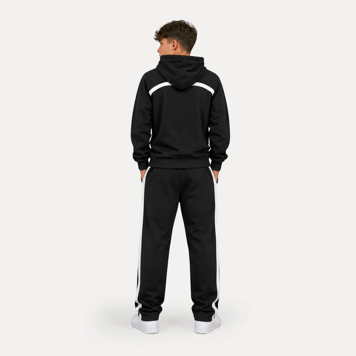 Smilodox x Fila Skylar Trainingsanzug Teens schwarz