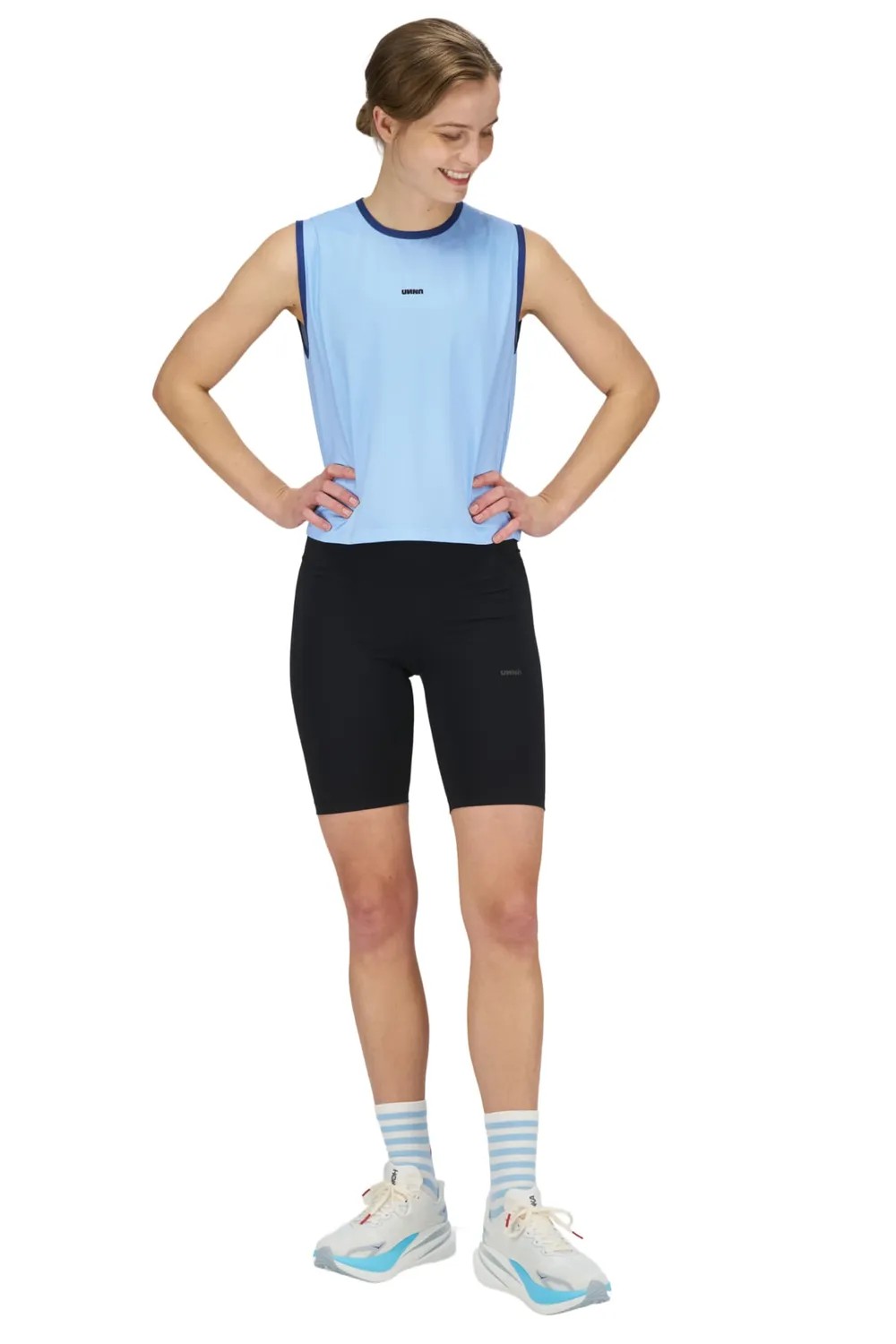 UNNA Light Tank W Tanktop Serenity Blue Stretch
