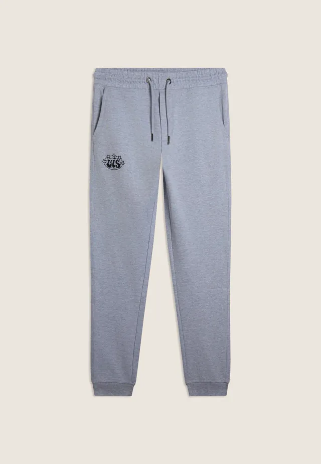 Freddy VIS Boxe Jogginghose Herren Grau Regular Fit