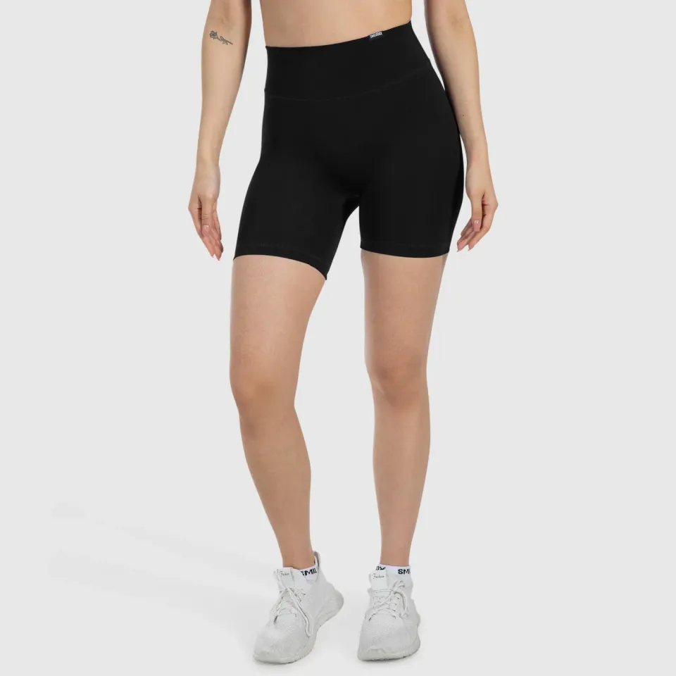 Smilodox Amaze Pro Darbie Shorts Schwarz Yoga High Waist