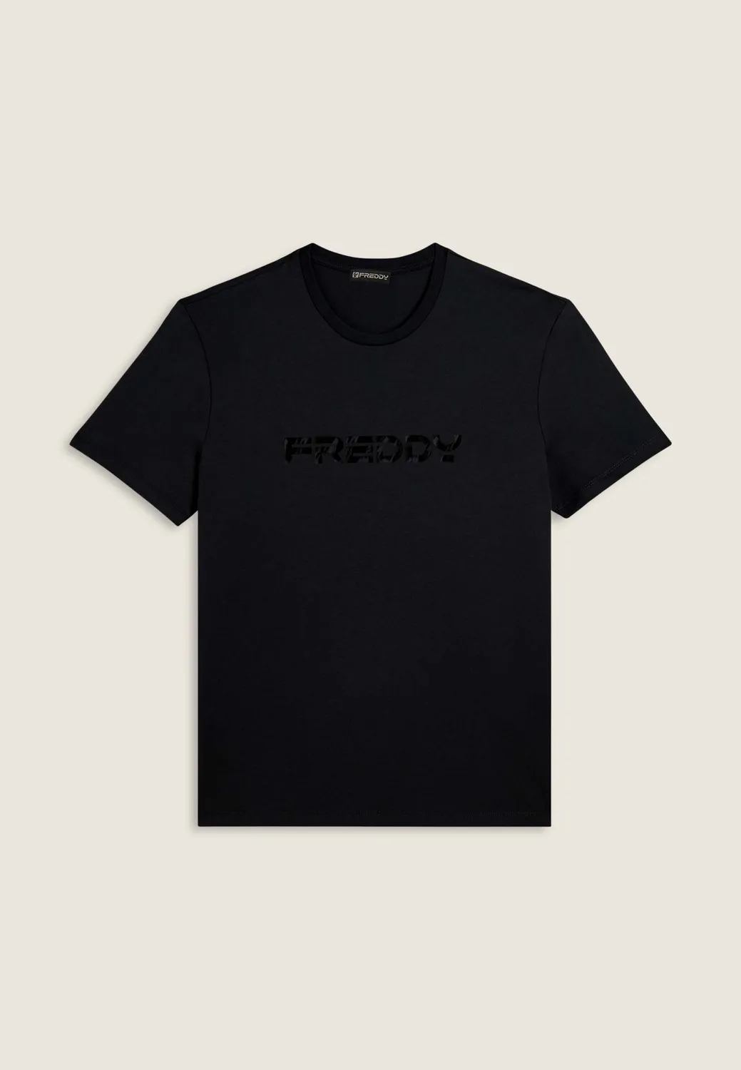Freddy Herren T-Shirt Logo Baumwolle Turbulence