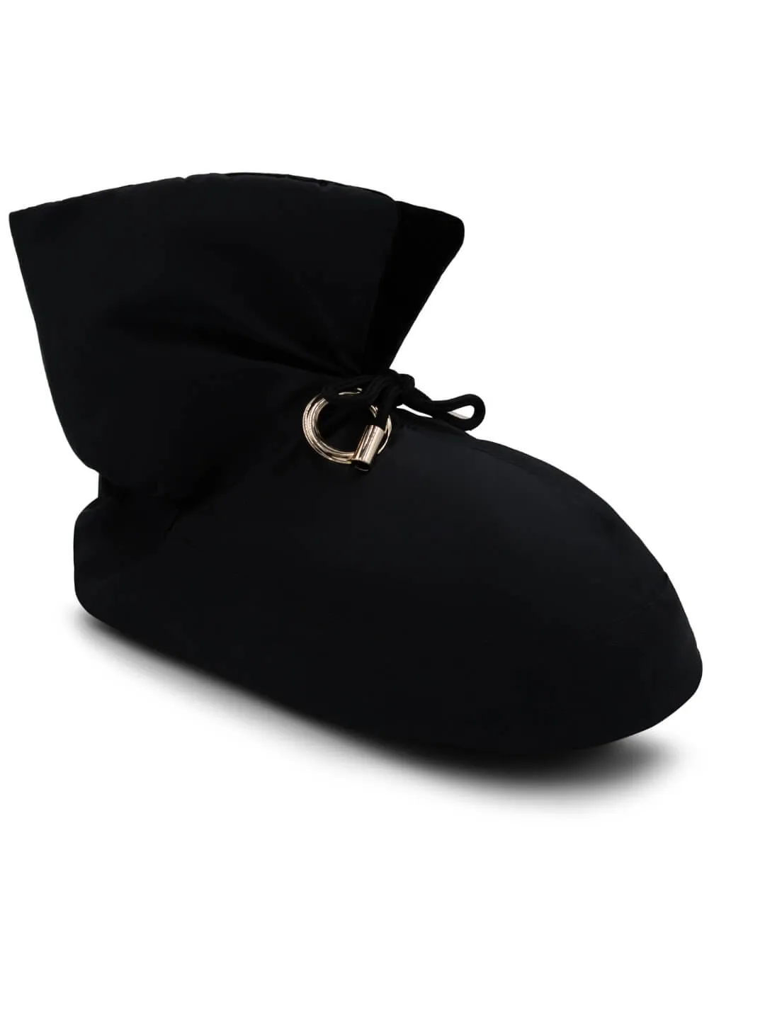 Capezio WB200 Mini Warmup Bootie Aufwärmschuh Schwarz Taffeta