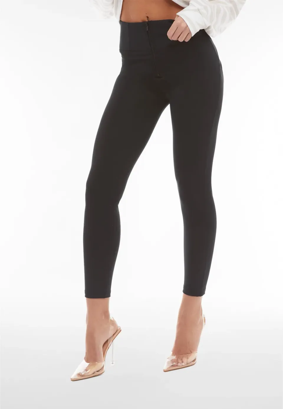 Freddy WR.UP Superskinny Hose High Waist Schwarz atmungsaktiv