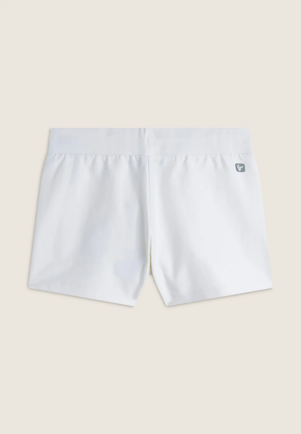 Freddy Damen Shorts Gummibund Weiß S atmungsaktiv