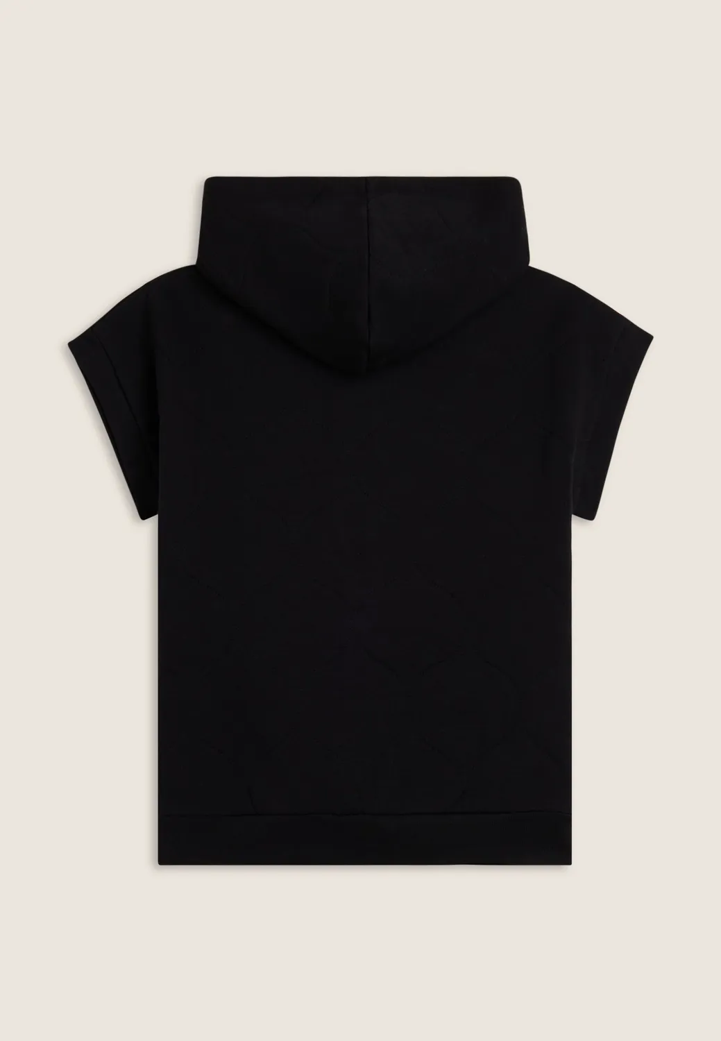 Freddy Ärmelloser Hoodie Mädchen Baumwolle halber Reissverschluss