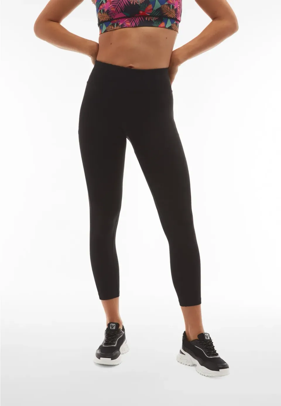 Freddy WR.UP Sport Leggings High Waist Schwarz Taschen
