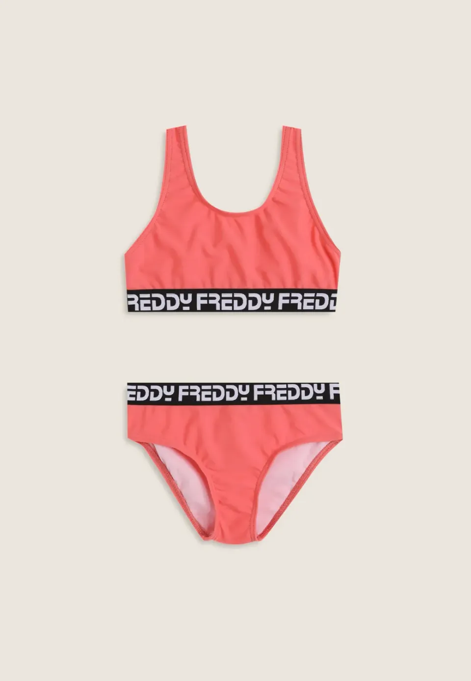 Freddy 2-teiliger Mädchen Bikini Pesca mit Logo-Bund