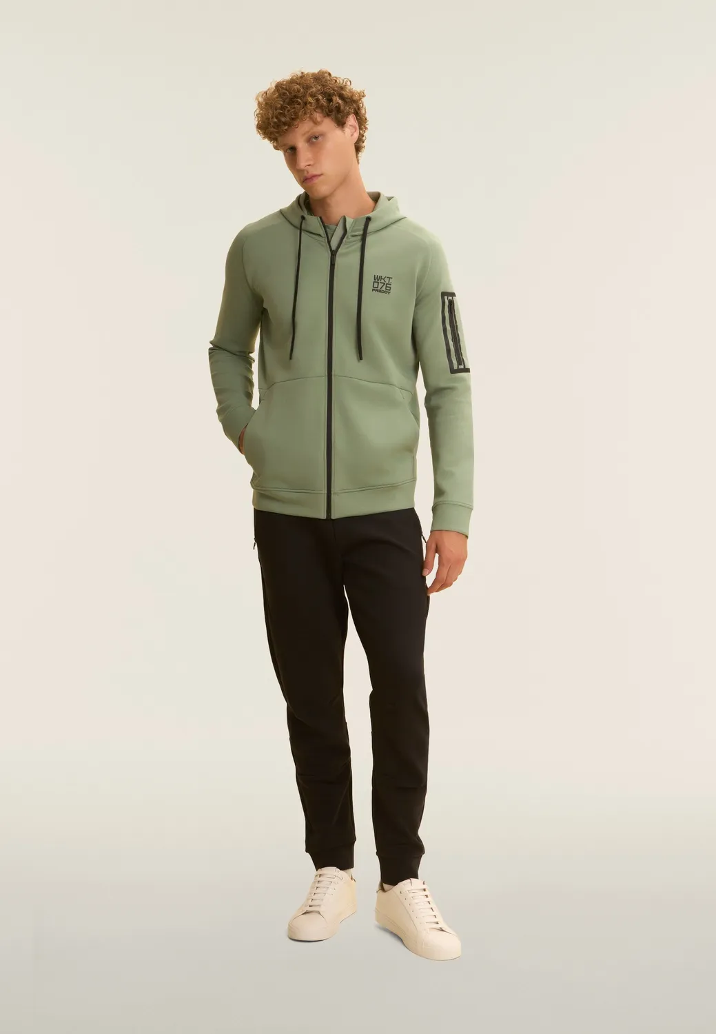 Freddy WKT.076 Kapuzenjacke Full-Zip Hellblau leicht
