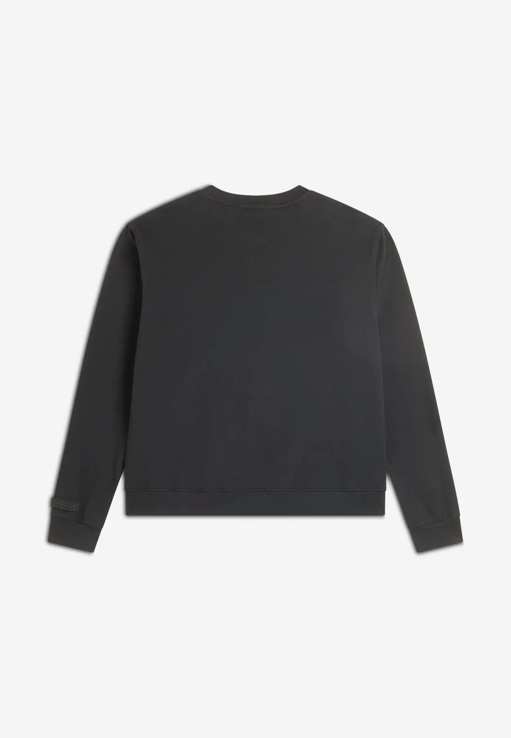 Freddy Sweatshirt Damen Waffle Schwarz oversize