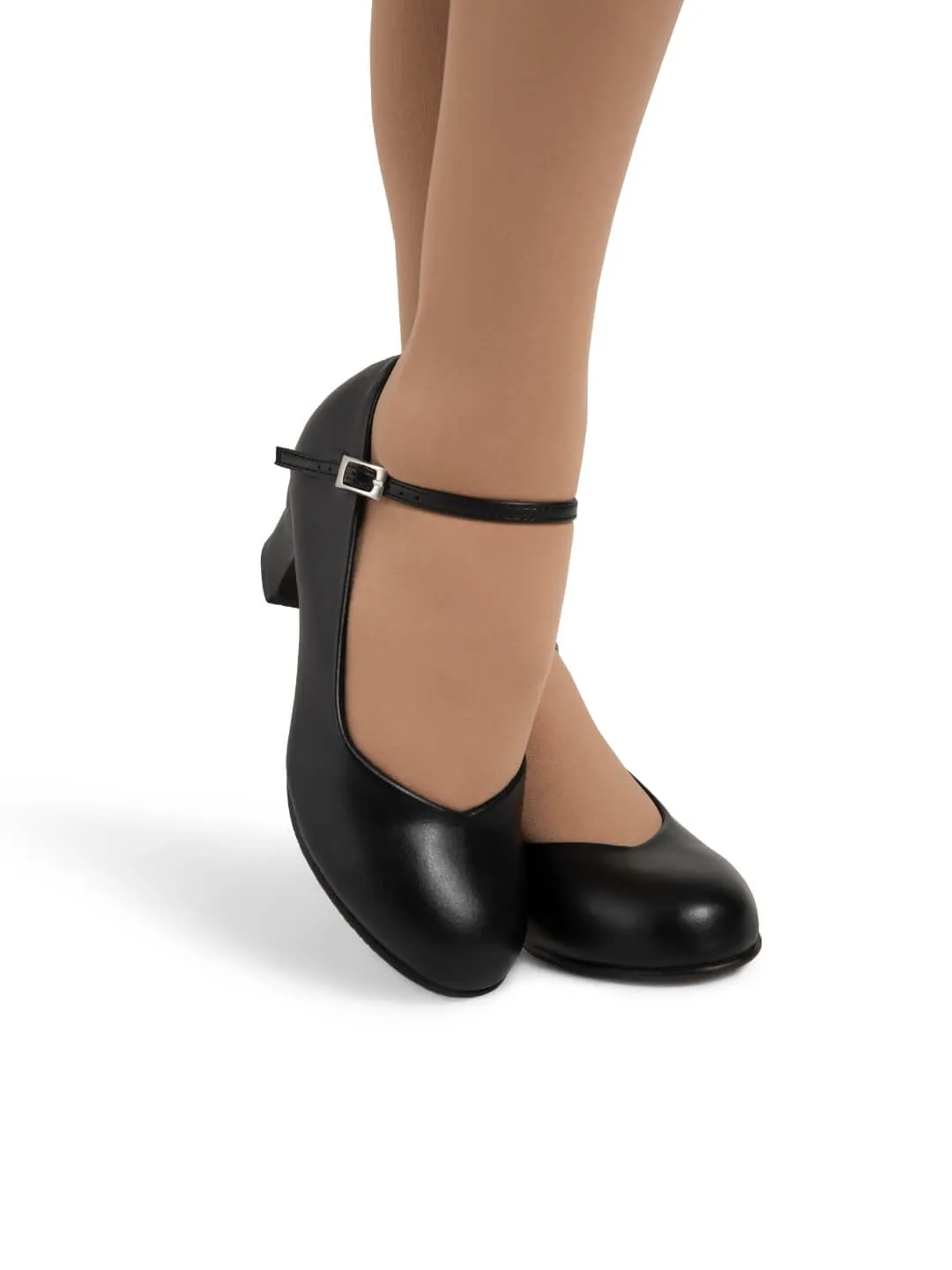 Capezio Mia Jr 832C Characterschuhe Caramel niedriger Absatz