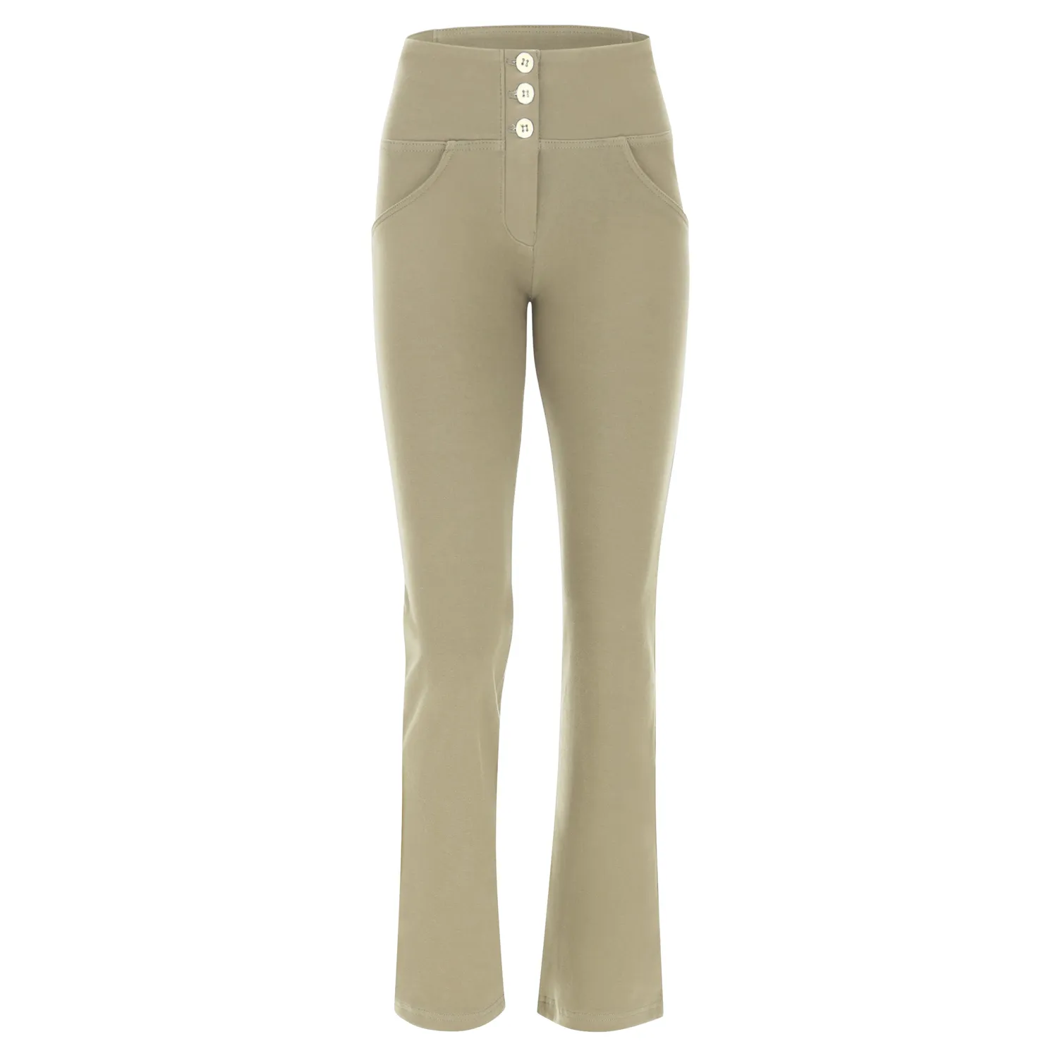 Freddy WR.UP Push-up Hose Windsor Wine Cropped Bio-Baumwolle