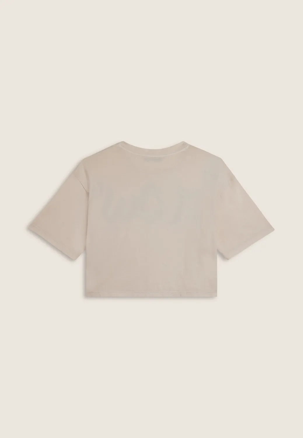 Freddy Flow Cropped T-Shirt Gray Asphalt Print