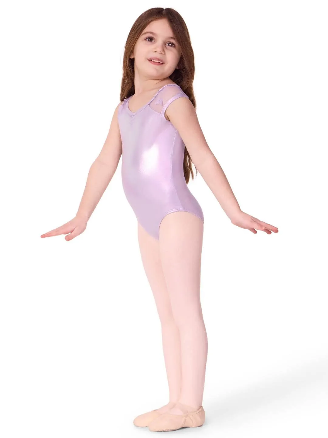 Capezio F12572C Balletttrikot Schwarz Schmetterling