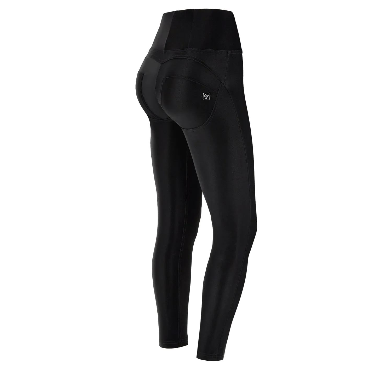 Freddy WR.UP Superskinny Kunstleder-Leggings Demitasse Wet-Look