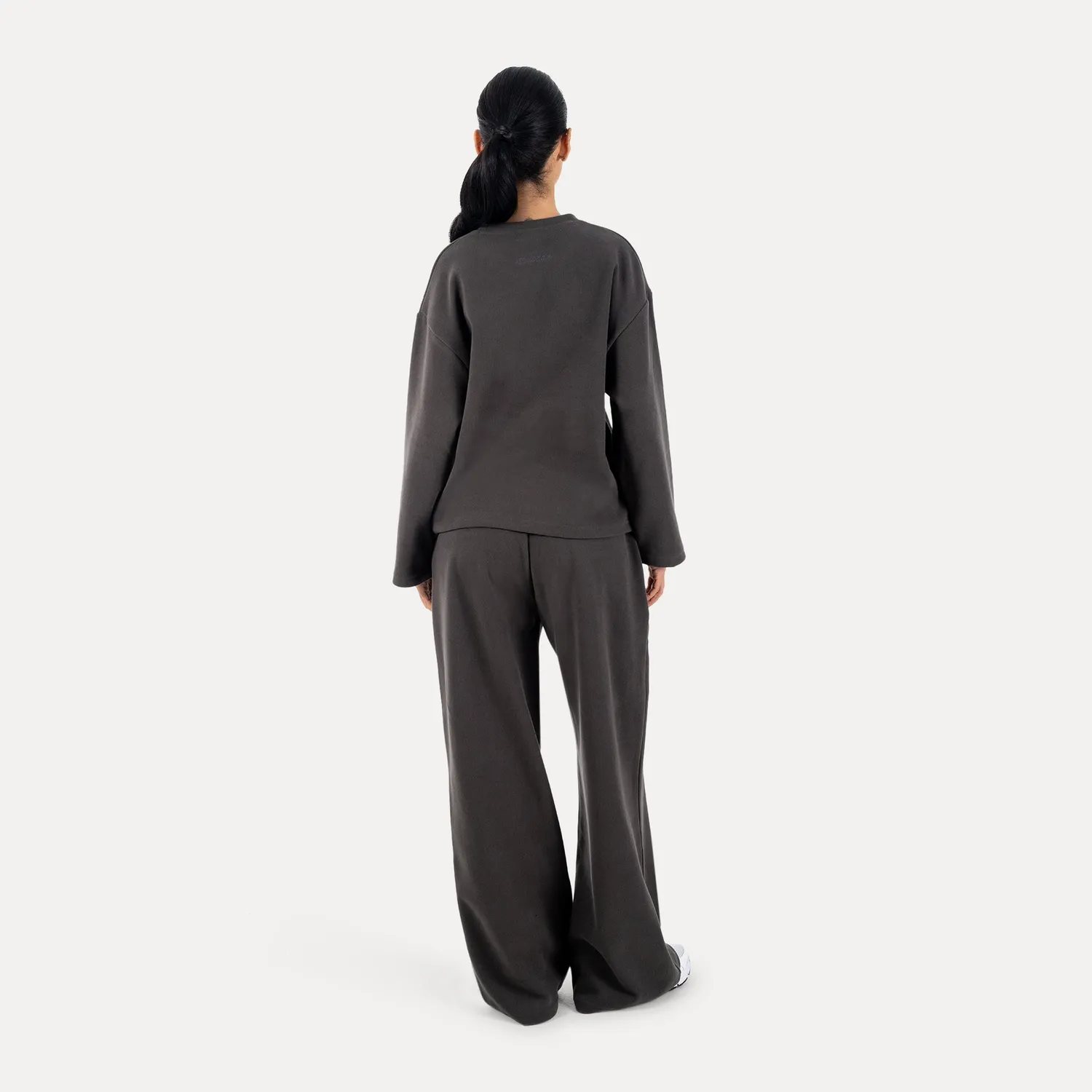 Smilodox Sirel Longsleeve Schwarz Oversize