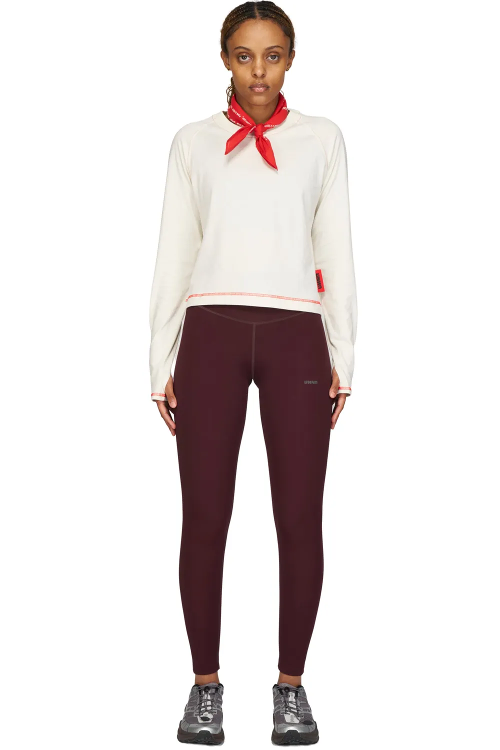 UNNA Good Place Tights Leggings Merlot Kompression