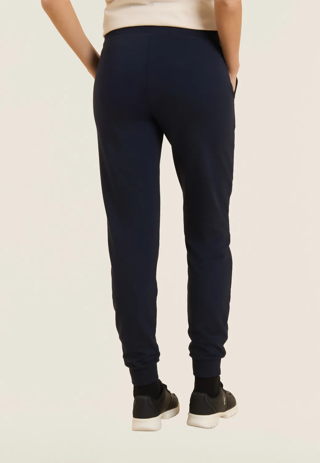 Freddy Sporthose French Terry Nero Strass Regular Fit