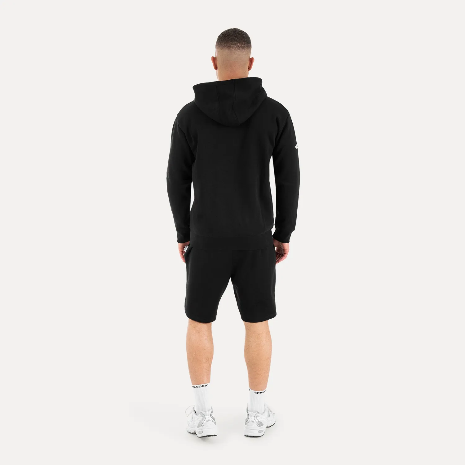Smilodox Basic Jarek Shorts Schwarz Regular-Fit