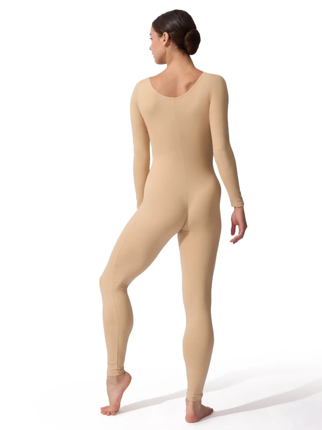 Capezio Team Basics TB114 Langarm Unitard Schwarz Nylon