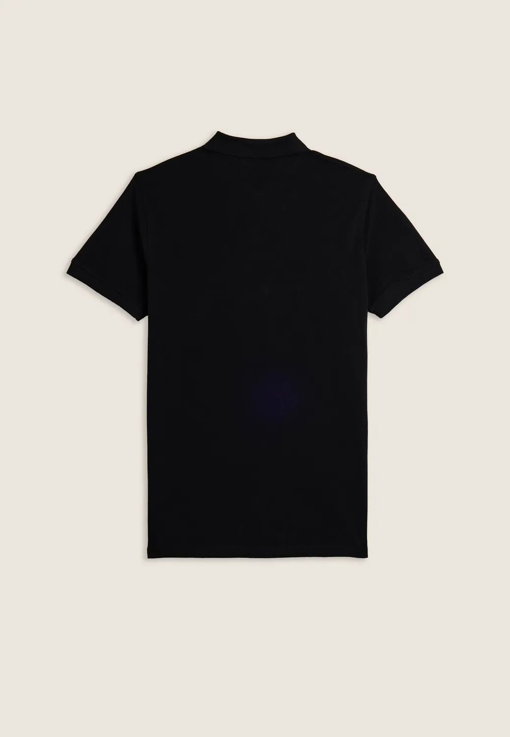 Freddy Polohemd Herren Piquet schwarz Baumwolle Logo