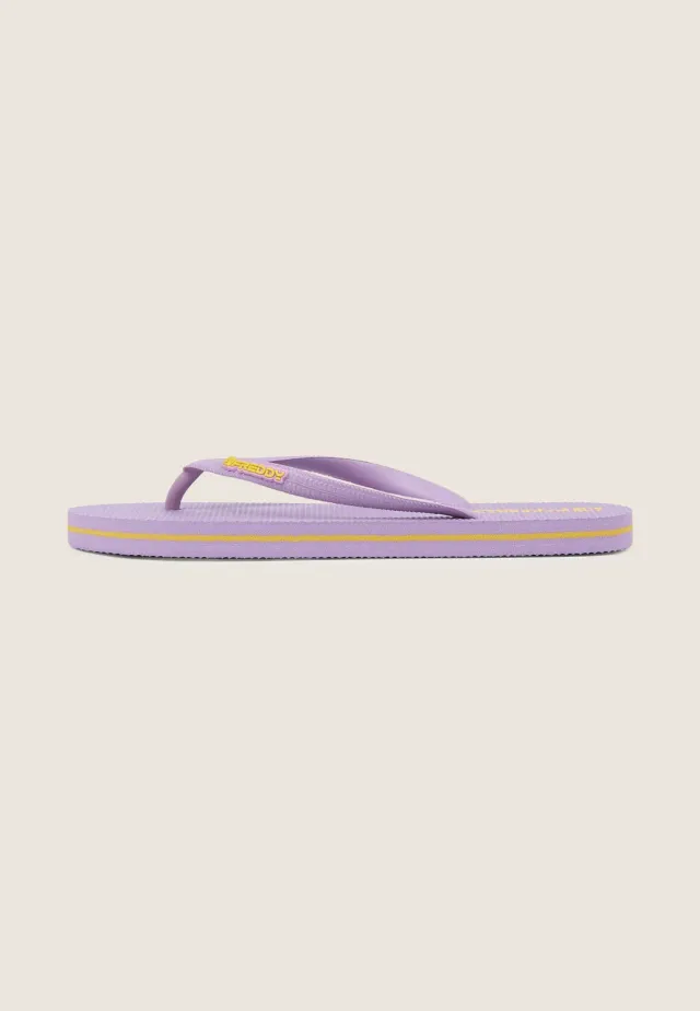 Freddy Flip Flop Zehentrenner Lilla L20 Kontraststreifen