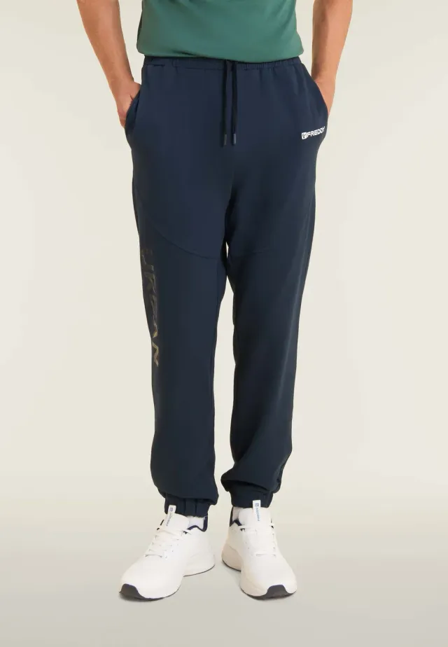 Freddy Sweathose Herren Regular mit Glanzprint