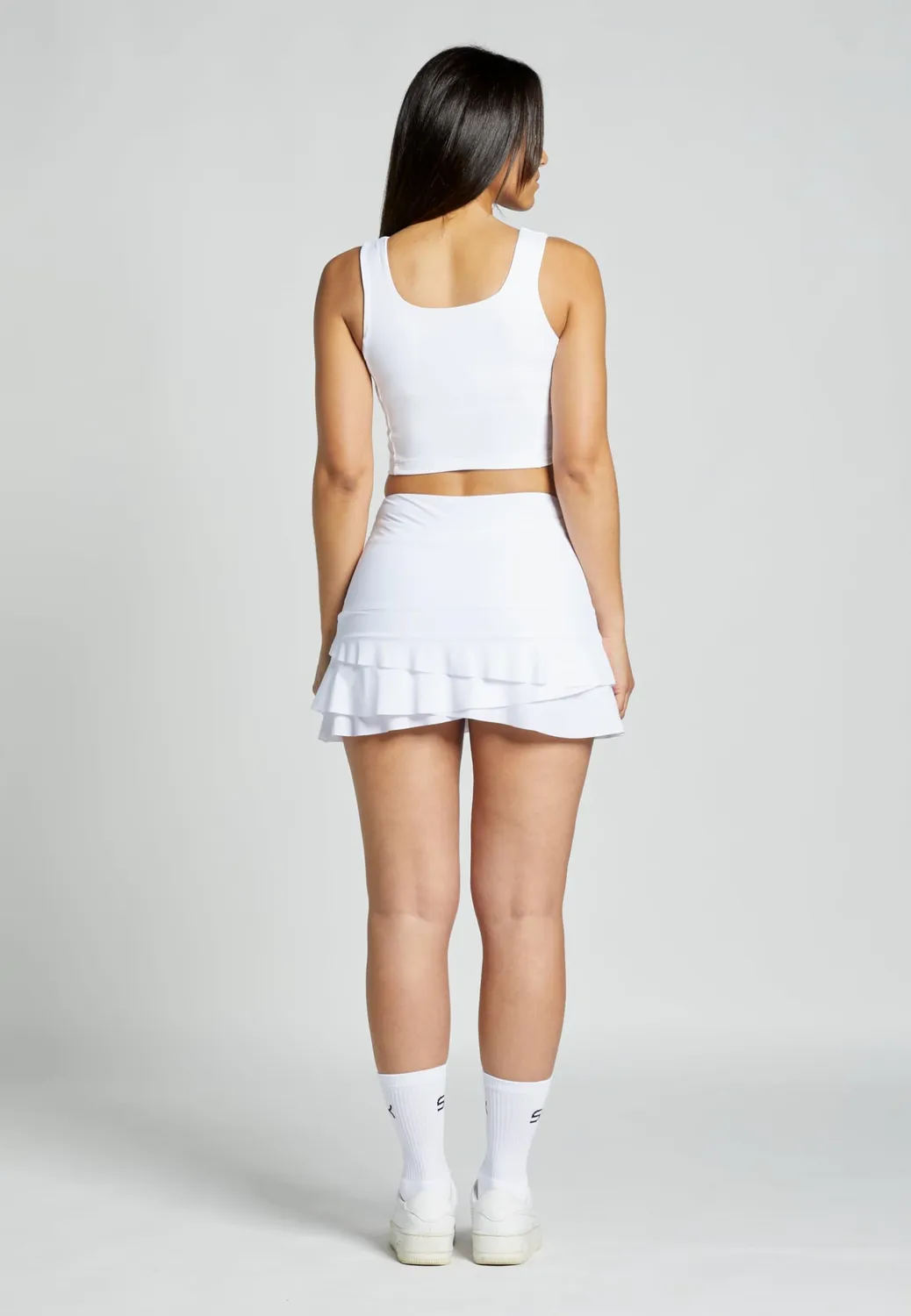 Sportkind 2-in-1 Crop Top mit Sport BH S atmungsaktiv