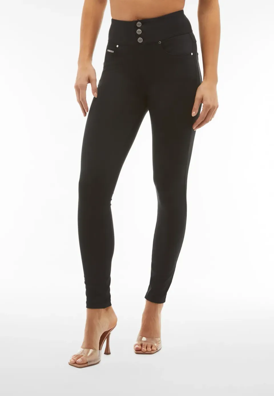 Freddy N.O.W. Skinny Hose High Waist schwarz atmungsaktiv