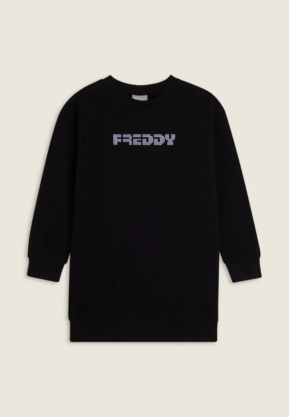 Freddy Maxi Sweatshirt Mädchen schwarz warm