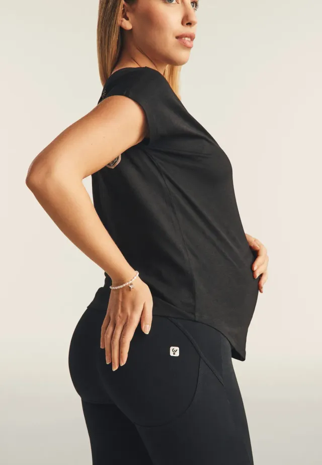 Freddy WR.UP Core Maternity Jeggings Schwarz Bio-Baumwolle
