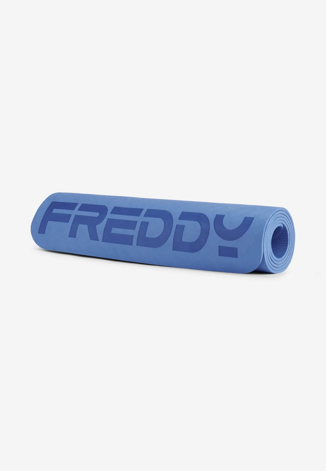 Freddy Yogamatte PVC 183 cm mit Tragetasche