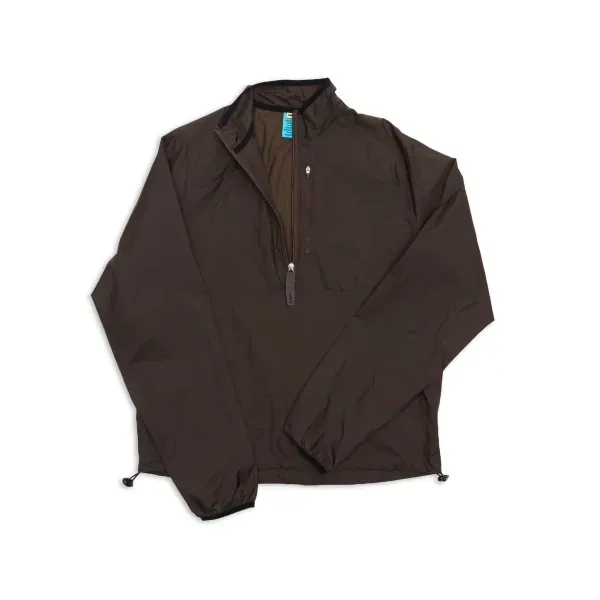 UNNA Smiles Windstopper Laufjacke Herren Braun winddicht