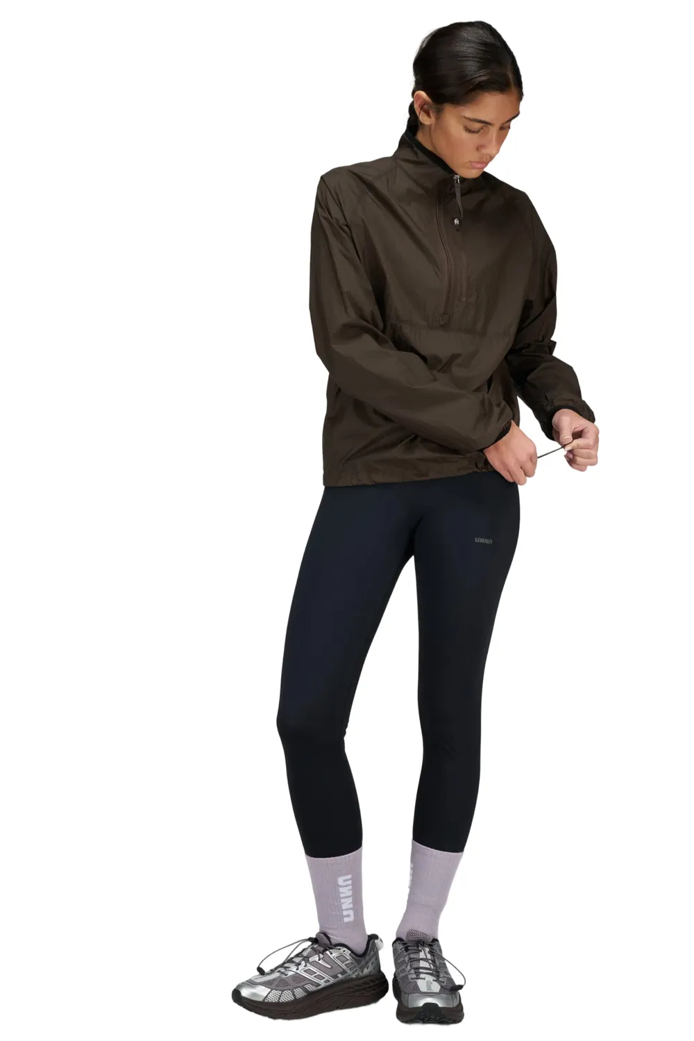 UNNA Smiles Windstopper W Laufanorak Braun Windschutz