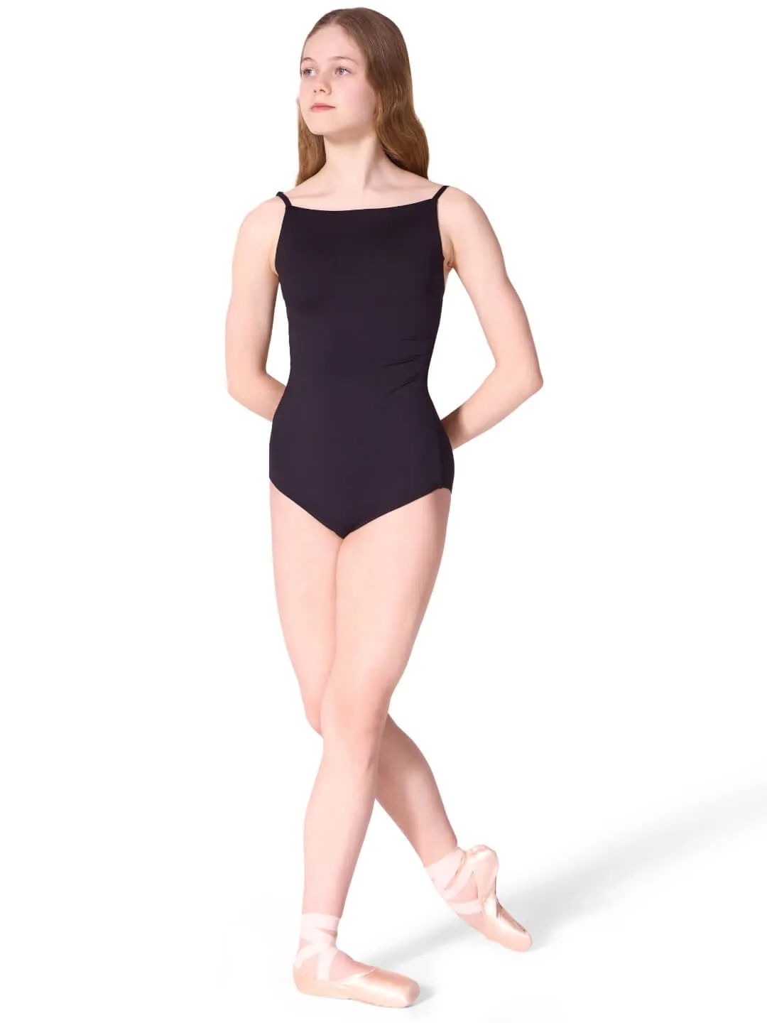 Capezio Reminiscence F12601W Ballettrikot Schwarz bedruckt